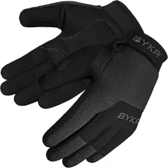 Motorcycle Gloves for Men & Women Tactical Protection Dirt Medium, Black 