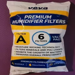 VEVA Premium Humidifier Filter A. 6 Filters