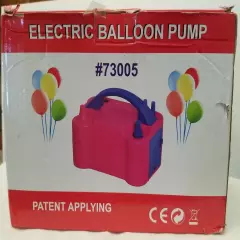 Electric Ballon Pump! #73005 Never Blow Up a Balloon Manually Again!