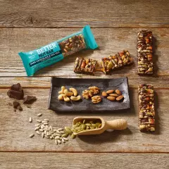 Members Mark The Better Nut Bar , Dark Chocolate & Sea Salt (12+12 = 24 Bars).