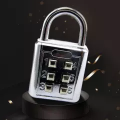 Anti-thieft Lock 6-Digit Key Combination Lock Code Smart Lock Code Ke X7S3