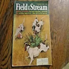 Field and Stream Magazine January 1959 Vintage Issue- Free Shipping!