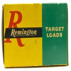 1950's Remington Target Loads 12 Ga EMPTY Ammo Box 5518-N