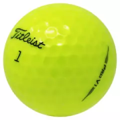 120 Titleist Pro V1 2019 Yellow Poor Quality Used Golf Balls AA *SALE!*