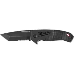 Milwaukee 3 In. Hardline Serrated Tanto Blade Pocket Knife