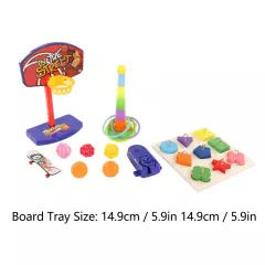 Parrot Bird Toys Set Colorful Basketball Skateboard Relieve Anxiety Puzzle Toy