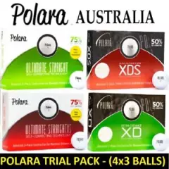 Polara Golf Ultimate Straight Trial Pack 12 BALLS TOTAL 3x US;3x XD;3x XDS;3x XS