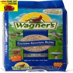 Wagner'S 62004 Eastern Regional Wild Bird Food, 20-Pound Bag