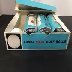 Zippo SDX Golf Balls 3 Sleeves #1, 3, 4 New In Box - VERY RARE