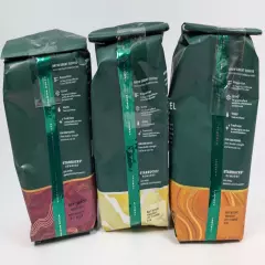 Starbucks Coffee Flavor Variety Pack Cinnamon Dolce, Vanilla & Caramel 11 oz Ea