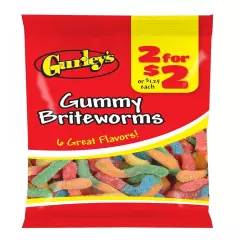 SM-Gurleys gumm briteworms 2/$2.0