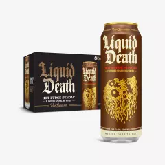 Liquid Death Hot Fudge Sundae Sparkling Water (Sold Out and Out of Production)