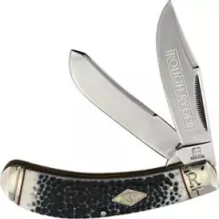 Rough Ryder RR2322 / KB275R Buckshot Trapper Bone Stainless Steel Folding Knife