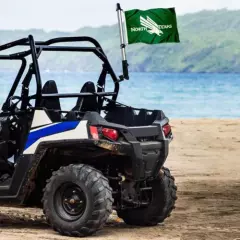 University of North Texas UNT Boat and Golf Cart Flag