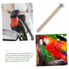 Bird Toy Wood Toy Birds Toys Parakeet Bird Accessories Toys for Birds Bird St...