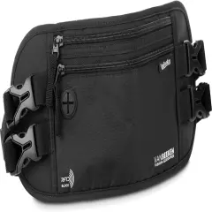 VAN BEEKEN Money Belt - RFID Passport Holder Men, Travel Wallet, Money Belt for 