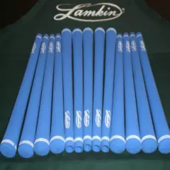 1 NEW Lamkin CROSSLINE Golf Grip - Classic Logo - Light Blue