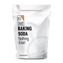 Baking Soda 100% Pure Sodium Bicarbonate Food Grade Non Gmo Made in Usa1.25Pound