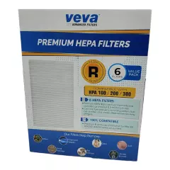 6x Premium HEPA Filters For Honeywell HPA100 HPA200 HPA300 New