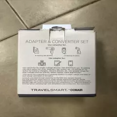 Travel Smart By CONAIR Adapter & Converter Set 1875W