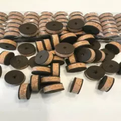 Cork Rings 24 Recoil Burl, 1 1/4" x 1/2" x 1/4" Hole | Rod Building