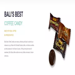 300 pieces Bali's Best Coffee Candy Mix Expresso, Latte & Original Hard Candy