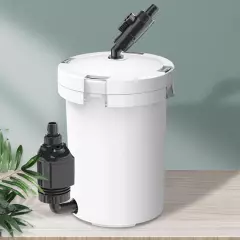 Aquarium Filter Bucket Fish Tank Quiet External Canister with Sponge Accessories