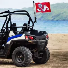 Fresno State FSU Boat and Golf Cart Flag