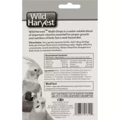 Wild Harvest Multi-Drops for All Birds 1 Ounce, High-Potency Vitamin (4 pack)