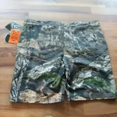 Youth Tallwoods Mossy Oak Denim Camo Shorts Sz 18/20 Jeans Hunting Camouflage