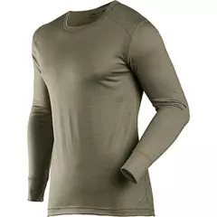 ColdPruf 88ACDLG Classic Merino Crew Commando Large Mens Crew Base Layer Shirt