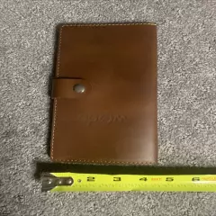 Carve On Leather Travel Wallet W@DC Logo New