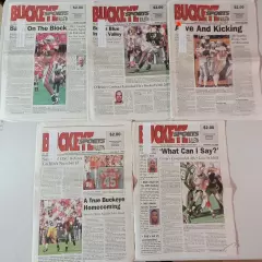 Ohio State Buckeye Sports Bulletins Vol #19 Set #2 (nice condition)