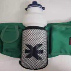 New K-Cliffs Fanny Pack Waist Hip Pack Belt Green & White Water Bottle