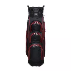 Majek Premium Men's Black Golf Bag 9.5 inch 14-way Top with Putter Sleeve