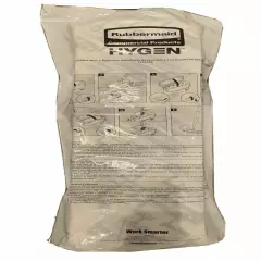 Rubbermaid HYGEN Disposable Microfiber Mop Pads Remove 99.9% of Germs with water