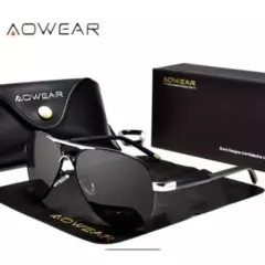 AOWEAR Classic Mirrored Polarized Sunglasses