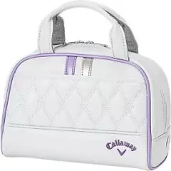 Callaway Golf Ladies Pouch PU SPORT POUCH WMS 22 JM White Purple 5922143