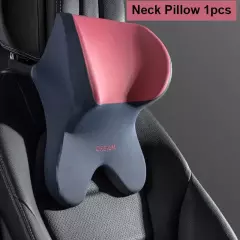 Car Lumbar Support Headrest Neck Pillow Support Universal Neck Pillows Cushion