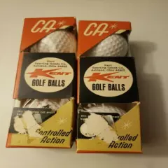 Vintage Lot of 15 Golf Balls Astro-Flyte, Kent, Zippo and Custom 