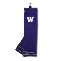 NCAA Washington Huskies Premium Embroidered Golf Towel