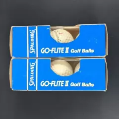 Spalding Golf Balls Go-Flite 2 Made USA (6 total)