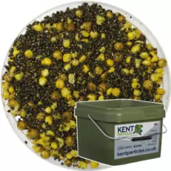 Cooked hemp, maize, and tiger nuts 5kg 10kg 25kg buckets FREE P&P Carp Bait