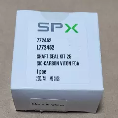 *BRAND NEW* SPX L772462 Shaft Seal Kit 25 Sic-Carbon Viton FDA 772462 + Warranty