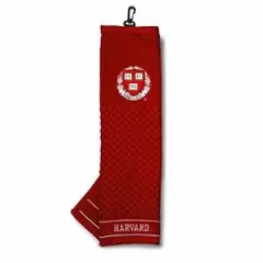 Harvard Crimson Embroidered Towel from Team Golf