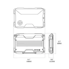 Dango A10 Adapt Wallet with DTEX Single Pocket Adapter