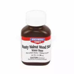 Rusty Walnut Stain 90ml by Birchwood Casey Wood Finish for Bearing