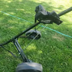 Nice BagBoy Three Wheel Push Golf Cart Great Condition black Color