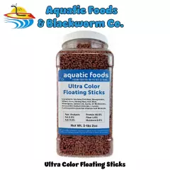 Ultra Color Floating Sticks for All Tropicals & Pond Fish. WL-JAR