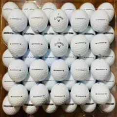 Callaway Supersoft White Golf Balls-Lot of 50-4A/5A High Grade 